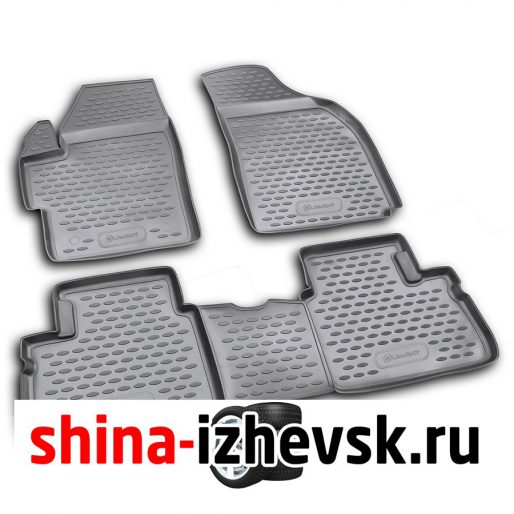 Коврик Autofamily коврик в салон полиуретановый черный для DAEWOO Matiz II 2005- в Ижевске